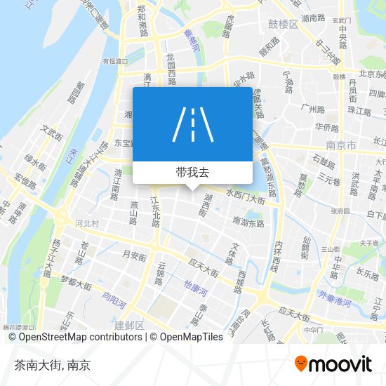 茶南大街地图