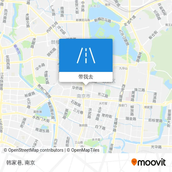 韩家巷地图