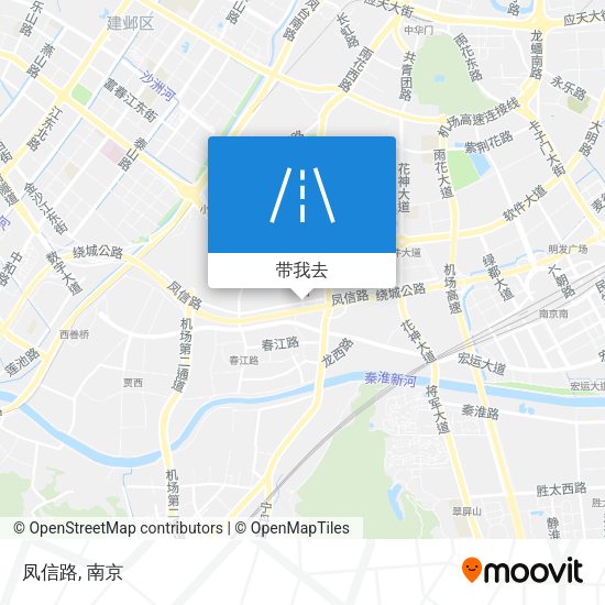 凤信路地图