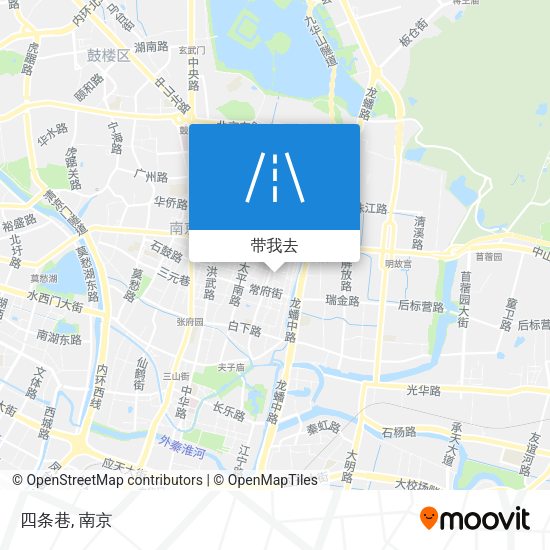 四条巷地图