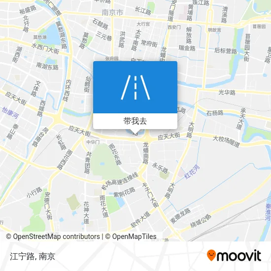 江宁路地图