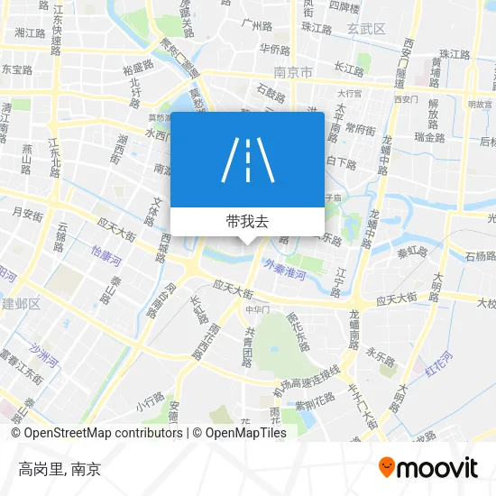 高岗里地图