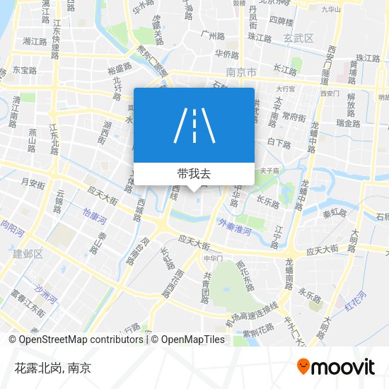 花露北岗地图