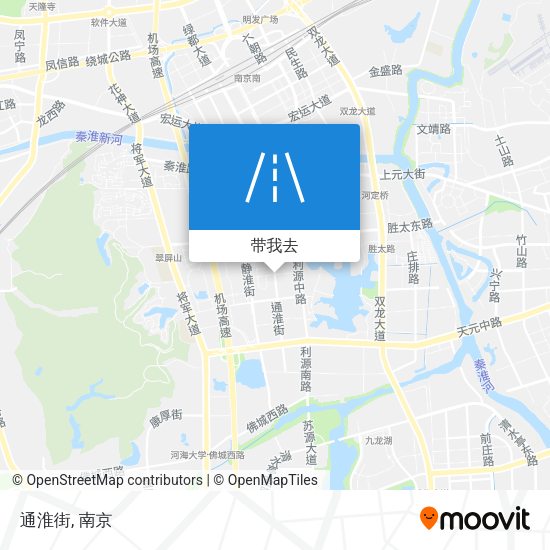 通淮街地图