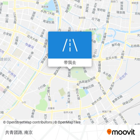 共青团路地图