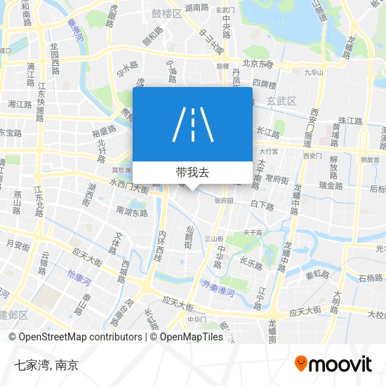 七家湾地图