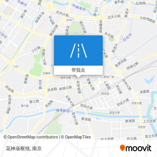 花神庙枢纽地图