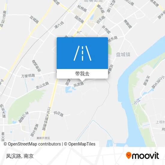 凤滨路地图