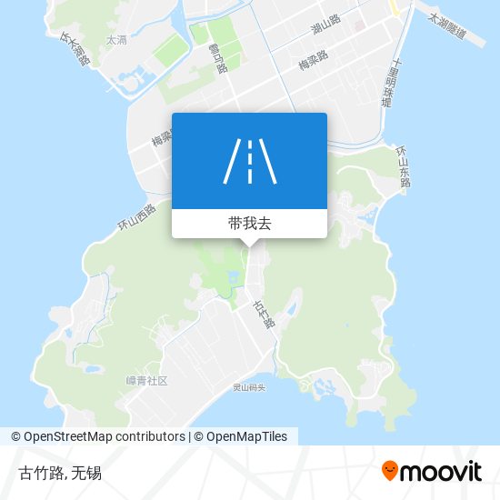 古竹路地图