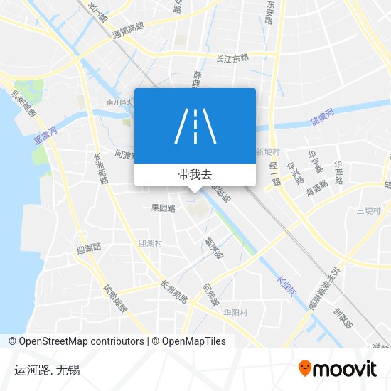 运河路地图