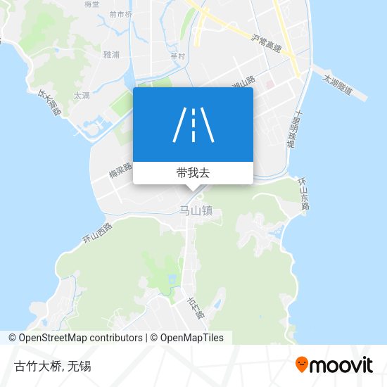古竹大桥地图