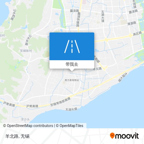 羊北路地图