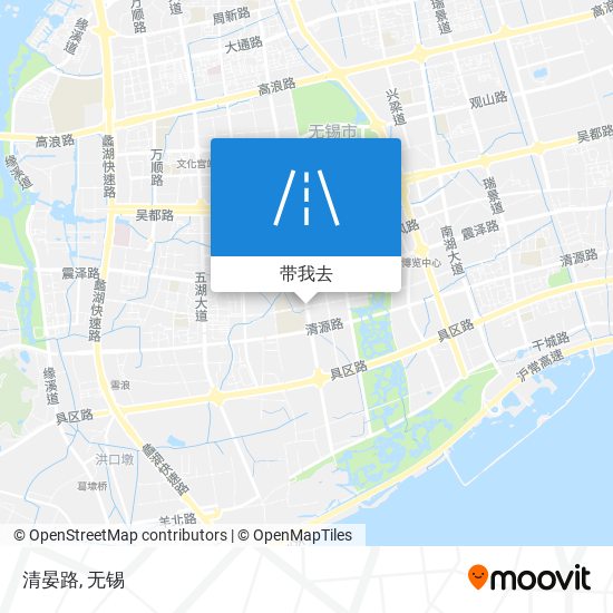 清晏路地图