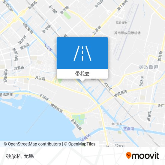 硕放桥地图