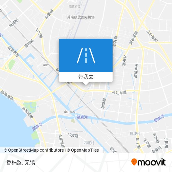 香楠路地图