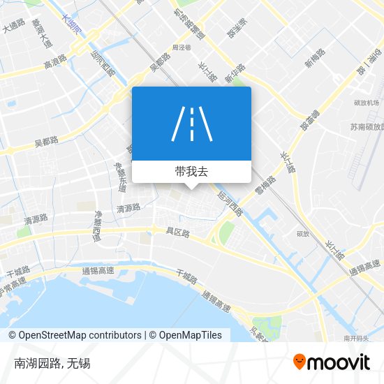 南湖园路地图