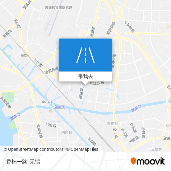 香楠一路地图