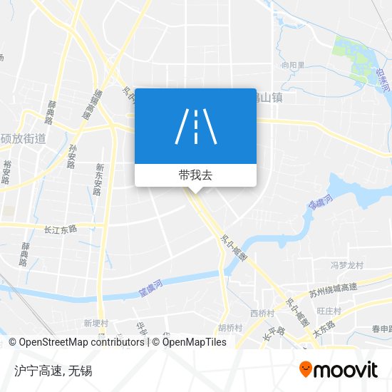 沪宁高速地图