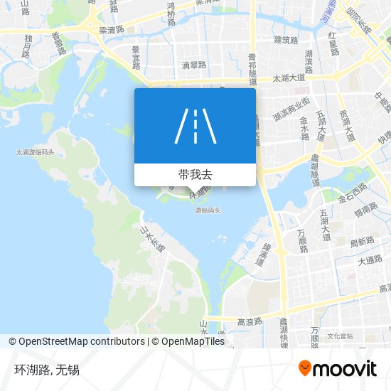 环湖路地图