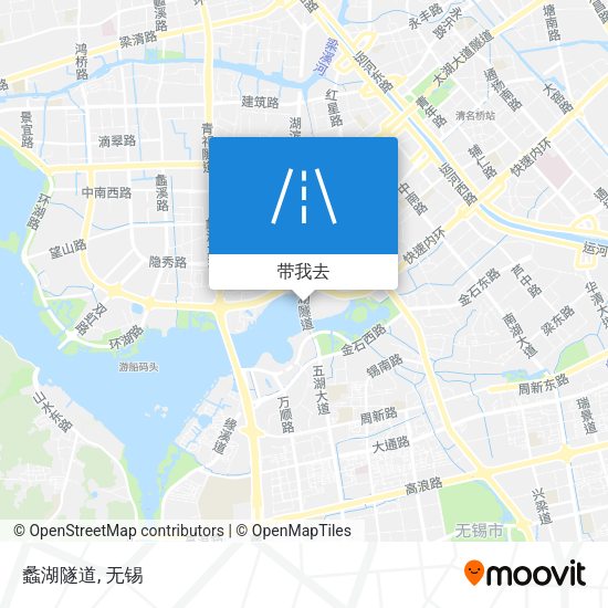 蠡湖隧道地图