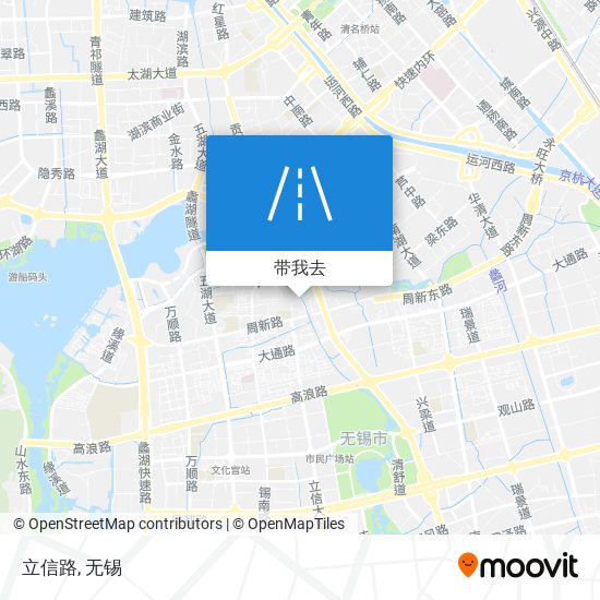 立信路地图