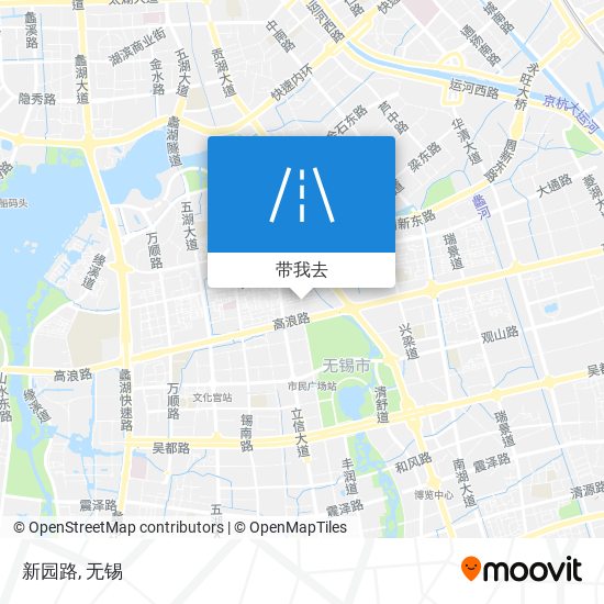 新园路地图