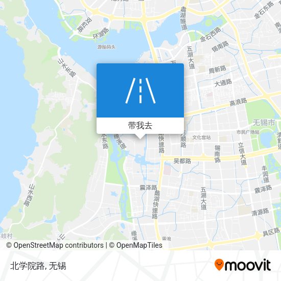 北学院路地图