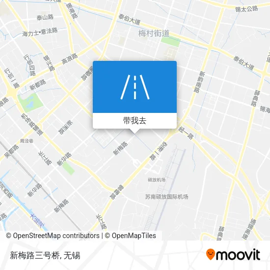 新梅路三号桥地图