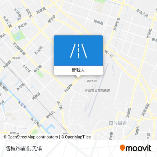 雪梅路辅道地图