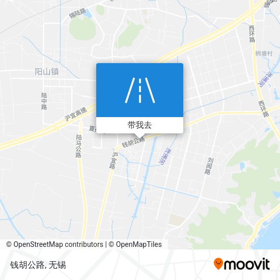 钱胡公路地图