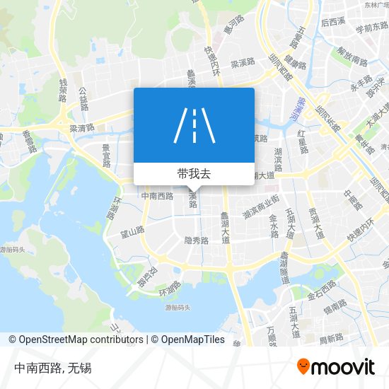 中南西路地图