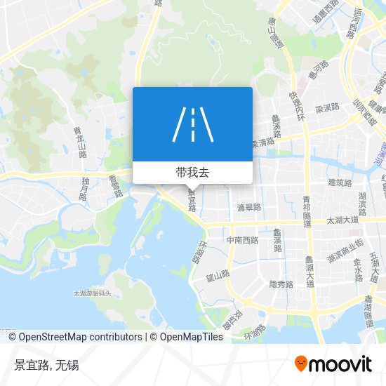 景宜路地图