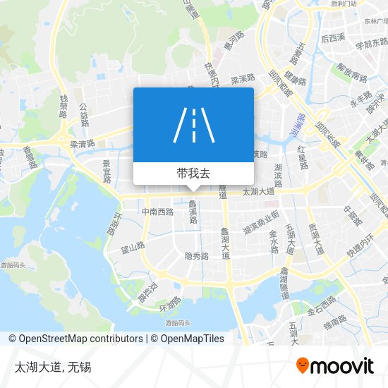 太湖大道地图