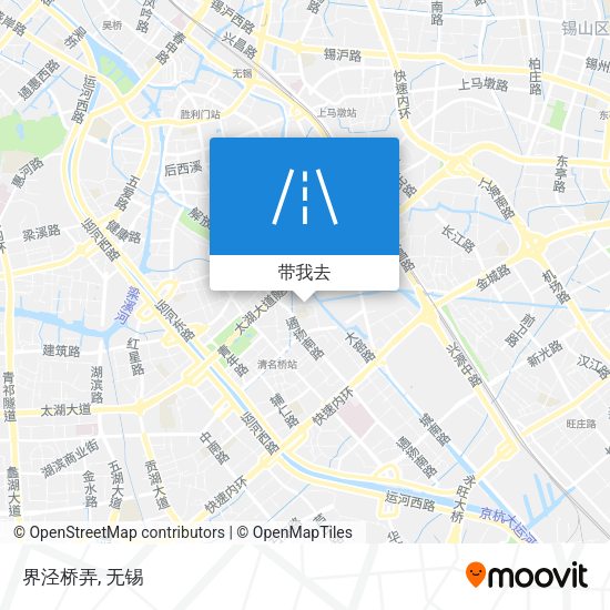 界泾桥弄地图