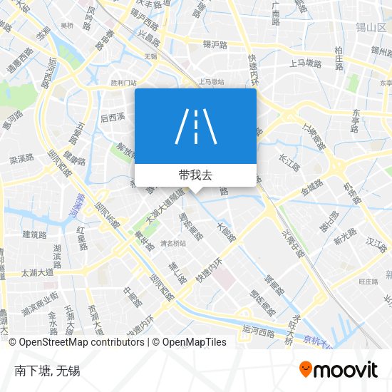 南下塘地图