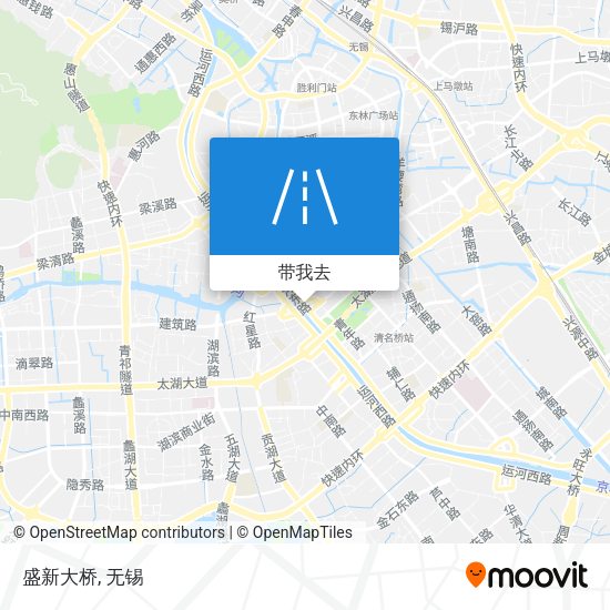 盛新大桥地图