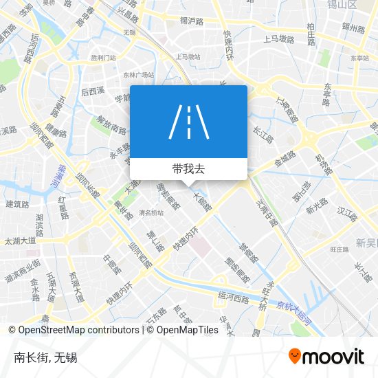 南长街地图