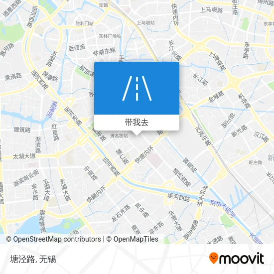 塘泾路地图
