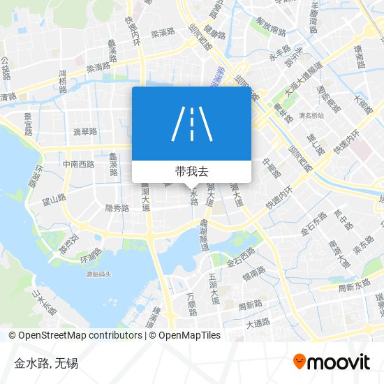 金水路地图