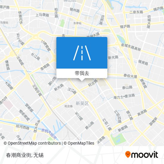 春潮商业街地图