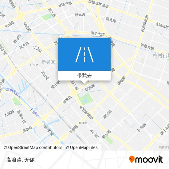 高浪路地图
