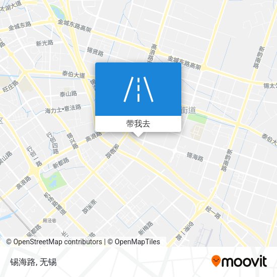 锡海路地图