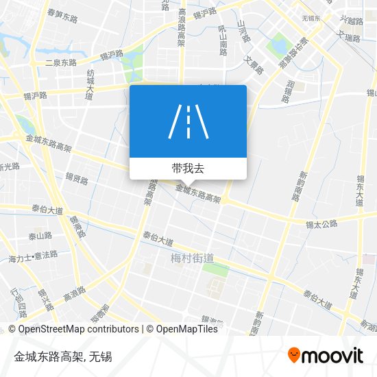 金城东路高架地图
