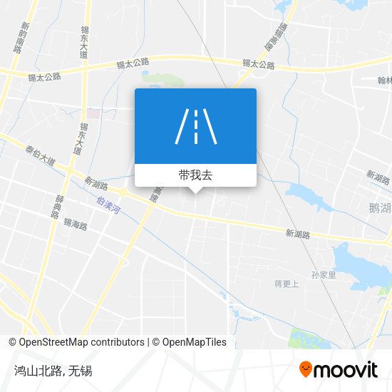 鸿山北路地图