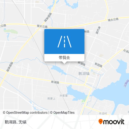 鹅湖路地图