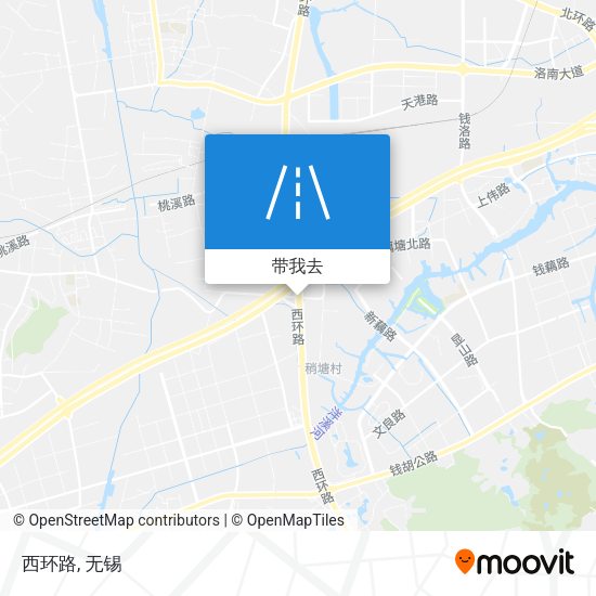 西环路地图