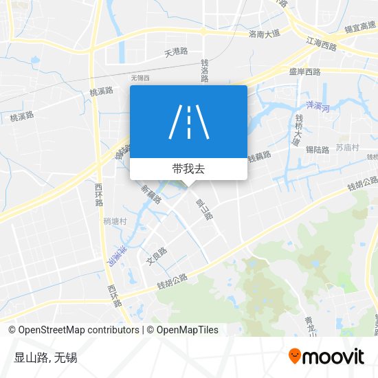 显山路地图