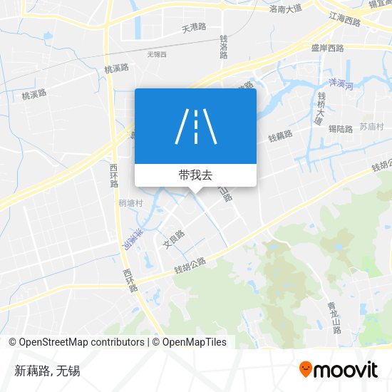 新藕路地图