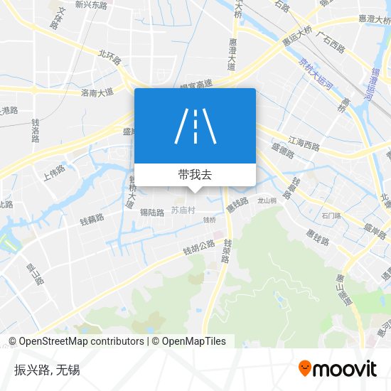 振兴路地图