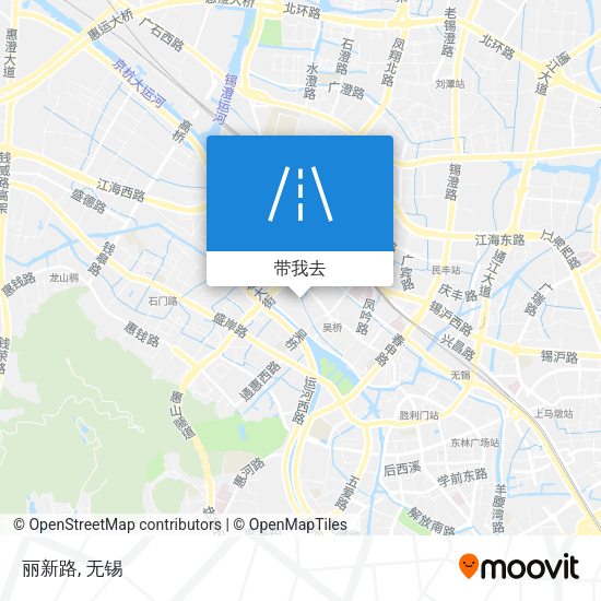 丽新路地图